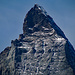 Der Gipfel des Matterhornes im Zoom.