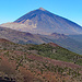 Der Pico del Teide von Osten her gesehen.