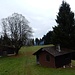 ... zum Plateau der Hornbachegg - mit der Hütte "zum letschte Batze" im Vordergund