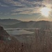vista sui laghi di Annone-Oggiono