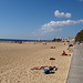 der berühmte breite Strand bei Morro Jable, zweifellos schön, aber Sonnenbaden ist nicht meine "Sportart"
