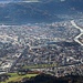 Gipfeltiefblick auf Innsbruck