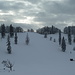 der Skilift bei der Hinteregg (heute nicht in Betrieb)