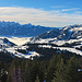 Panorama gross, Glarner Alpen und Mattstock