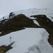 Am Niedervennjöchl. Der Gipfel der Saxalmwand ist noch nicht zu sehen.