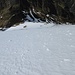 Steil geht es vom Gipfel der Saxalmwand hinab ins Niedervennjöchl. Ist auch eine tolle Skiabfahrt bei sicheren Verhältnissen!
