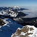 Gipfelblick zu Stanserhorn und Pilatus