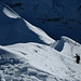 Zurück zum Skidepot im Sattel
