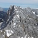 Blick von der Südlichen Jägerkarspitze zu den Praxmarerkarspitzen.
Rechts des Rosskopfs der Großvenediger.