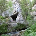 Grotte über Mittenwald