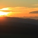 Sonnenuntergang über der Berggießhübeler Panoramahöhe