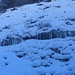 Eiszapfenvorhang über dem Weißbach