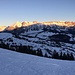 Erste Sonnenstrahlen am Alpstein