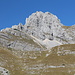 Im Abstieg zwischen Zeleni vir und Dobri do - Nochmaliger Rückblick auf die schöne Felslandschaft, kurz vor dem Ende unserer Tour.