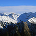 Zoom auf die höchsten Liechtensteiner, hinter und vorder Grauspitz