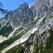 Seitenblick zum Steig zum Birnbachloch, Quelle des Birnbaches