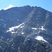 noch einige Schneefelder in der Südseite, nicht ungefährlich, wie die Hüttenwirtin schon anmahnte und von einem Berggeher, der ausrutschte bestätigt wurde