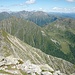 Pfunderer Berge: Vorne Fallmetzer und Gitschberg, dahinter Hochgrubbach- und Eidechsspitze
