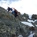 Arlberger Winter-Klettersteig - Einstieg Riffelscharte