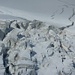 Gletscherspalten am Allalinhorn