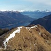 Stupendo panorama sul medio Lario dalla cima