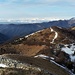 Panorama verso ovest: Monte Generoso sulla destra e 4000 vallesani sullo sfondo
