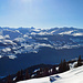 Blick Richtung Skigebiet Obersaxen
