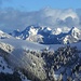 Ammergauer Alpen, frisch verschneit / frescamente innevate