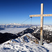 Ehre sei Gott in der Höhe, das Gipfelkreuz auf dem Augstenberg.