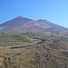 Gipfelblick vom Pico Verde zum Teide