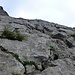 erste Steilstufe mit Klettereinlage, noch vor Erreichen des Schönen Fleck