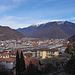Ausblick von Daro über das Bahnhofquartier von Bellinzona