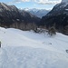 In discesa nei prati dell’ Alpe Salera.