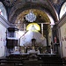 L'interno della chiesa di Monteviasco.