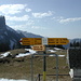 Alp Söll, links die mächtige Wand der Alp Sigel