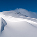 Typisch in Lappland: entweder fast kein Schnee oder Schneeverwehungen