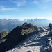Bella Tola, Blick zum Borterhorn, dahinter Spitze des Brunnethorn