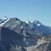 Spitze l. Zinalrothorn, Les Diablons, Ober Gabelhorn, Matterhorn, Dent d'Hérens