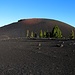 Unglaublich eindrücklich ist die aus Lavakiesel bestehende Vulkanlandschaft namens Arenas Negras als wir uns dem Volcán Garachico (1399m) näherten.