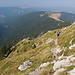 Im Abstieg vom Kom Vasojevićki - In herrlicher Landschaft.