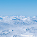 Westlich der Hukejaure und im Hintergrund norwegische Berge