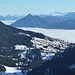 Nebel über Sarnen / gut sichtbar ist das Stanserhorn