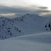 Blick beim Anstieg zum Karstein Richtung Stuckkogel, auf den ich im Dezember 2017 eine Skitour gemacht habe.