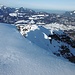 Blick vom Unterberghorn in Richtung Skigebiet