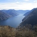 Pigra : vista sul Lago di Como
