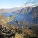 scendendo verso Sala Comacina : panorama sul Lago di Como