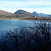 Percorrendo il Sentero Azzurro, bellissima vista sul Lago di Mergozzo