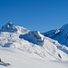 Graustock. Der Skigipfel vom Graustock erhielt am selben Tag [tour128884 Besuch von Kollegen]