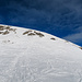 Die Schlüsselstelle im Rückblick. Wie so oft sieht es auf dem Foto fast flach aus :-)