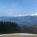 Panoramica dall'Alpe Fontana 1147 mt